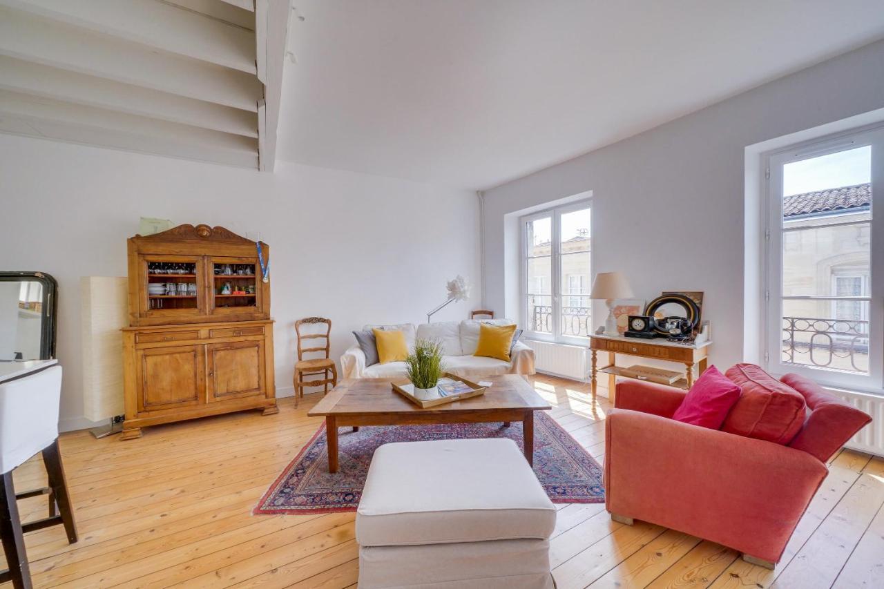 Le Hugue Up - Bel Appartement En Plein Coeur De Bordeaux Luaran gambar